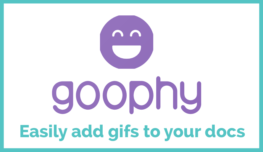 Goophy - Easily add gifs to your docs